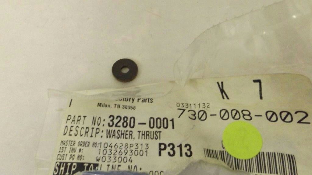 MAYTAG WHIRLPOOL DISHWASHER 3280-0001 THRUST WASHER NEW MAYTAG WHIRLPOOL DISHWASHER 3280-0001 THRUST WASHER NEW